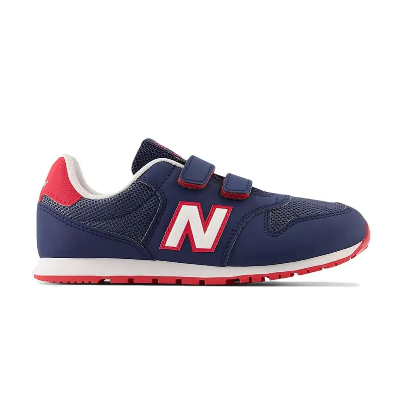 500 Ps Blu Navy Rosso - Sneakers Bambino EUR 28 / US 10 5