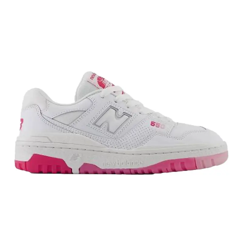 550 Lea Gs Bianco Fuxsia - Sneakers Bambina EUR 39 / US 6,5