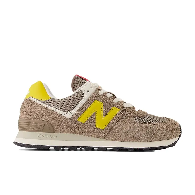 574 Mesh Suede Beige Giallo - Sneakers Uomo EUR 41 5 / US 8