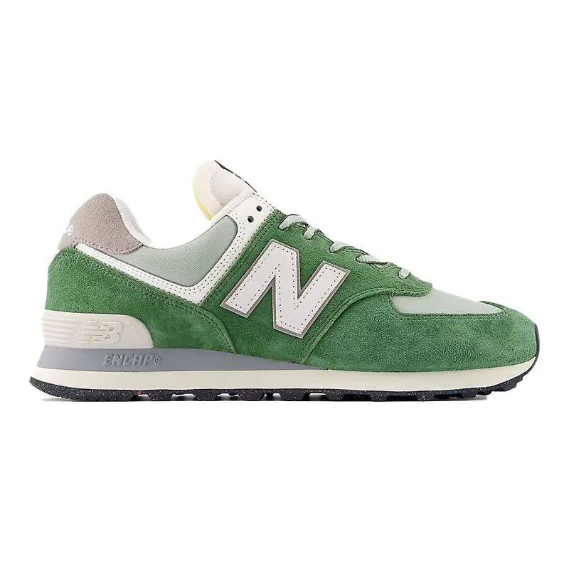 574 Mesh Suede Verde Bianco - Sneakers Uomo EUR 44 5 / US 10 5