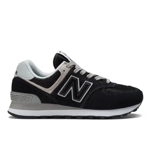 New Balance 574, Sneaker Donna, Nero, 39 EU miniatura 3