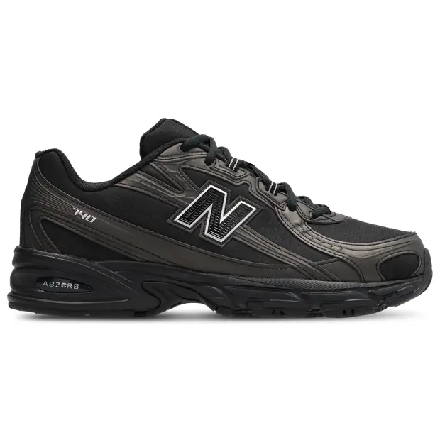 740 male Scarpe - Nero - Rete/Sintetico - Foot Locker Black