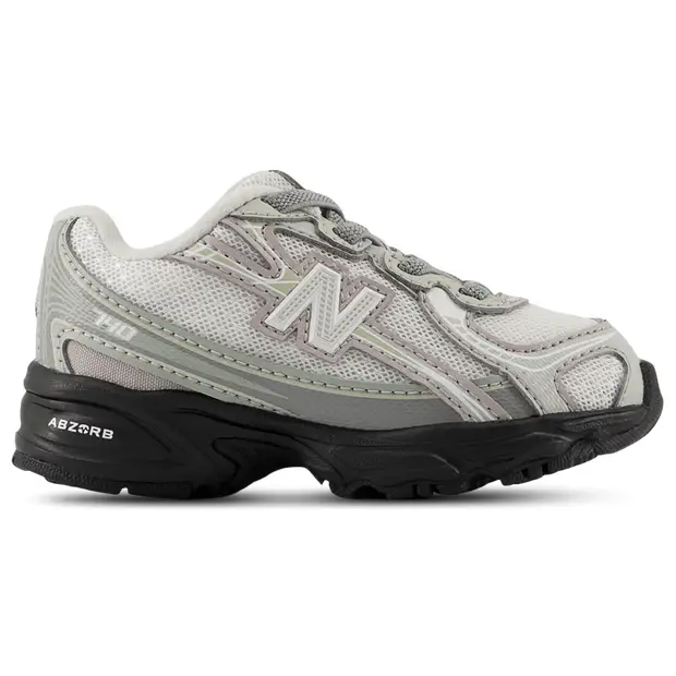 740 Neonato - Sneakers Grigio - 5 - Pelle Grey