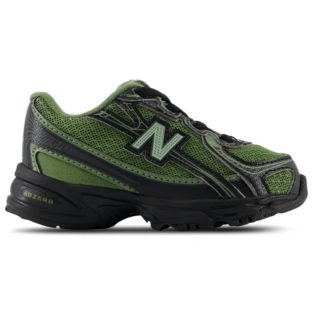 740 Neonato - Sneakers Verde - 5 - Pelle Green
