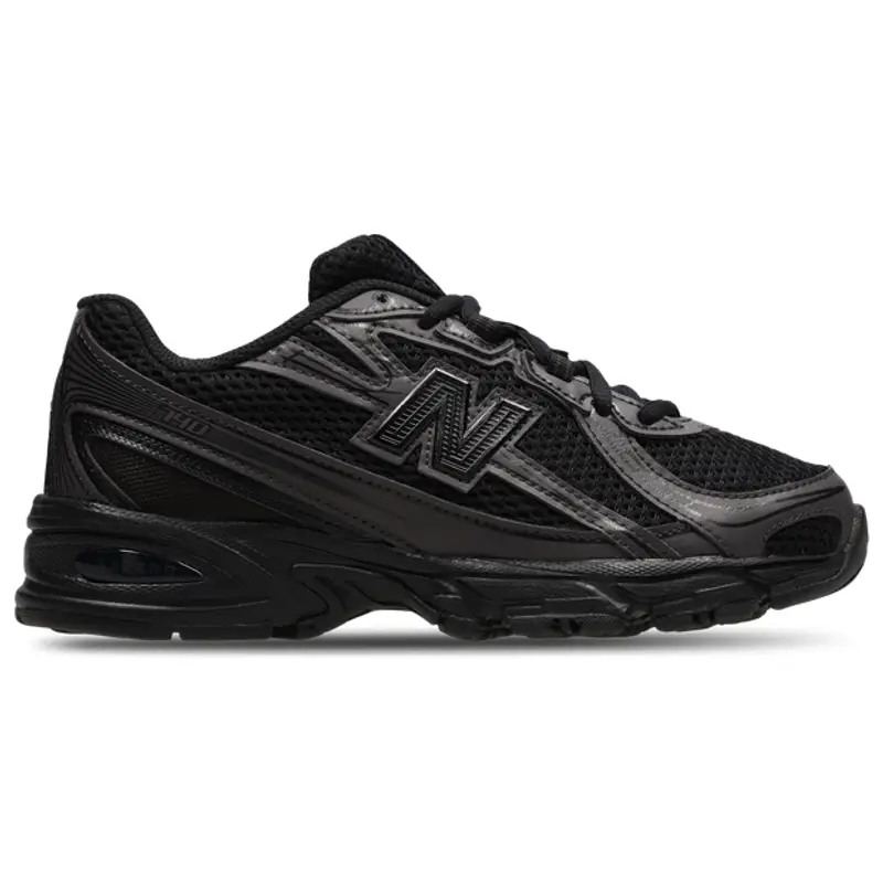 740 unisex Scarpe - Nero - Rete/Sintetico - Foot Locker Black