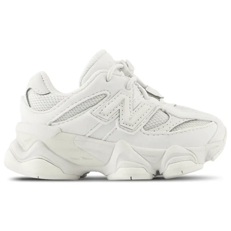 9060 unisex Scarpe - Bianco - Pelle - Foot Locker White