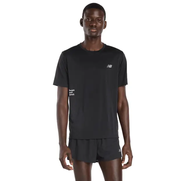 New Balance T-shirt Nero 3192277