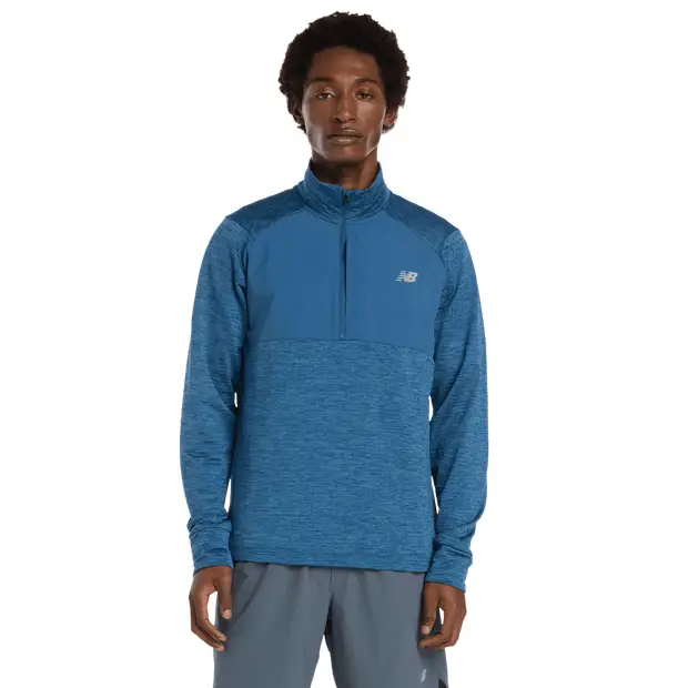 New Balance Felpe Uomo Blu 3831343