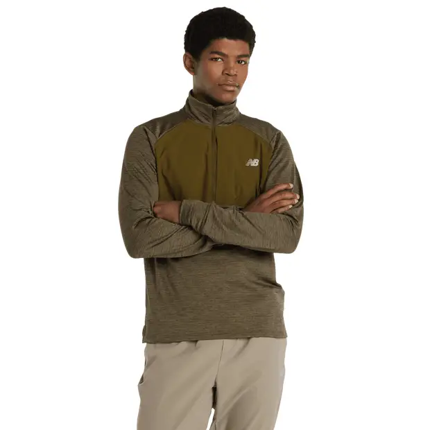 New Balance Felpe Uomo Marrone 3831344