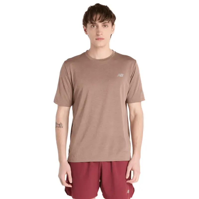 New Balance T-shirt Verde 2314672