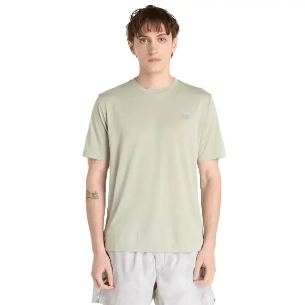 New Balance T-shirt Verde 3192267