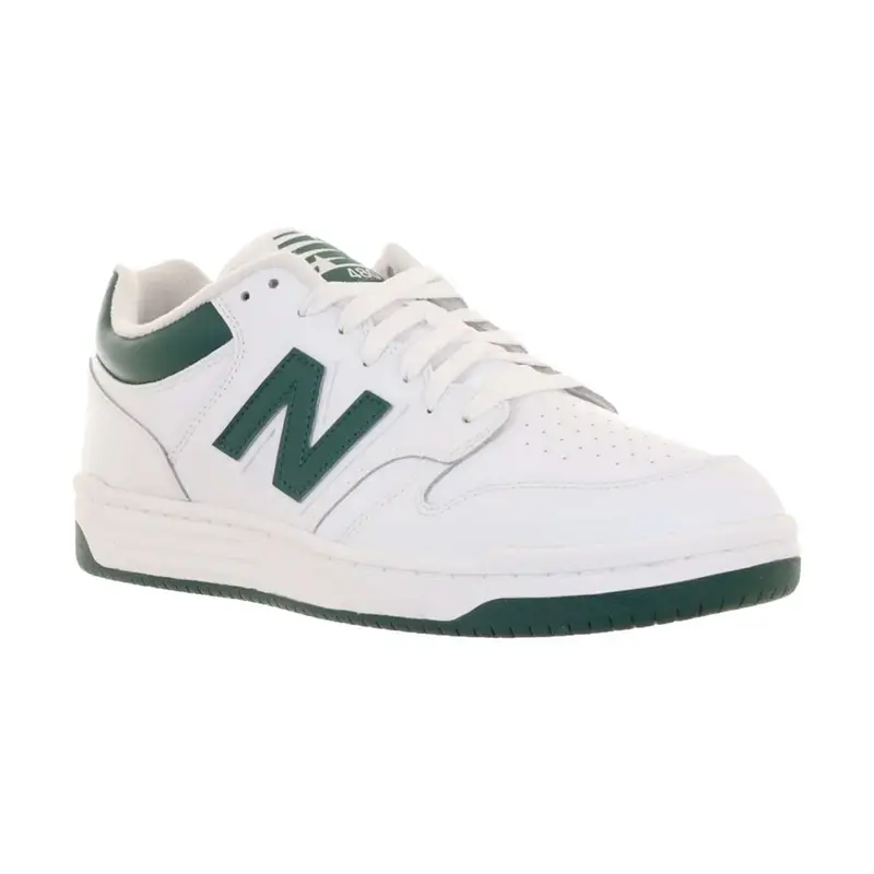Bb480 Seasonal Bianco Verde - Sneakers Uomo EUR 37 / US 4 5