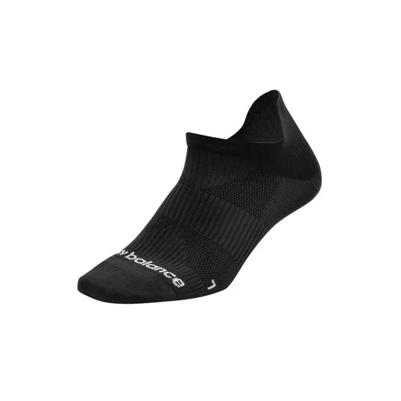 Calze Running Foundation Flat Knit No Show Tab Nero XL