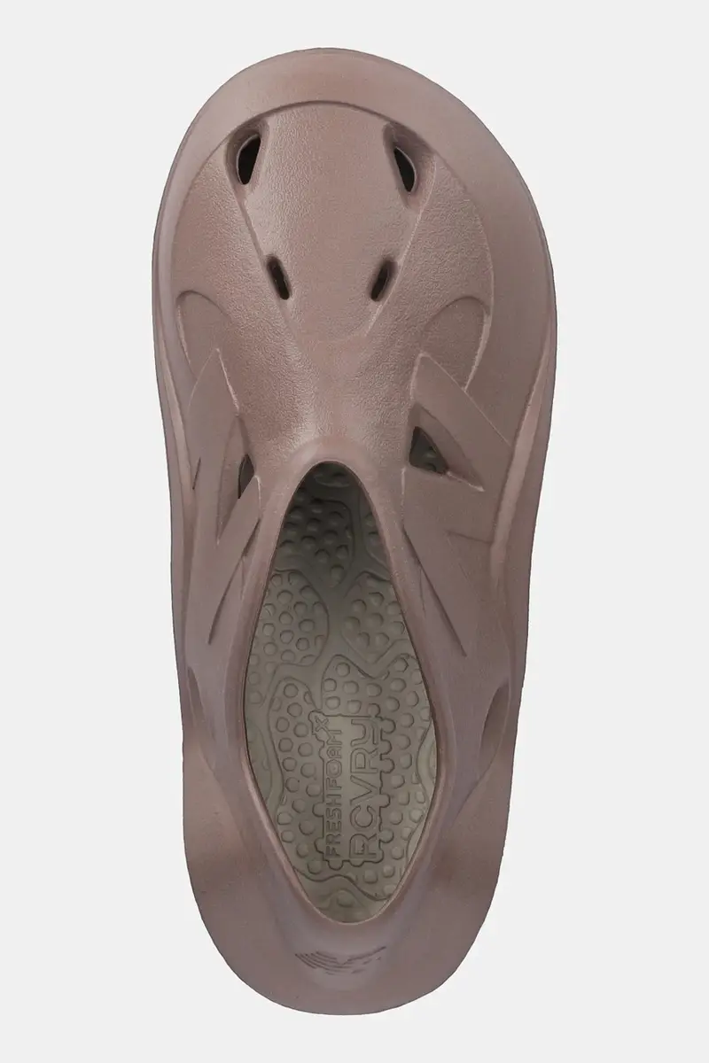 ciabatte slide RCVRY donna colore marrone RCVRYEES miniatura 4