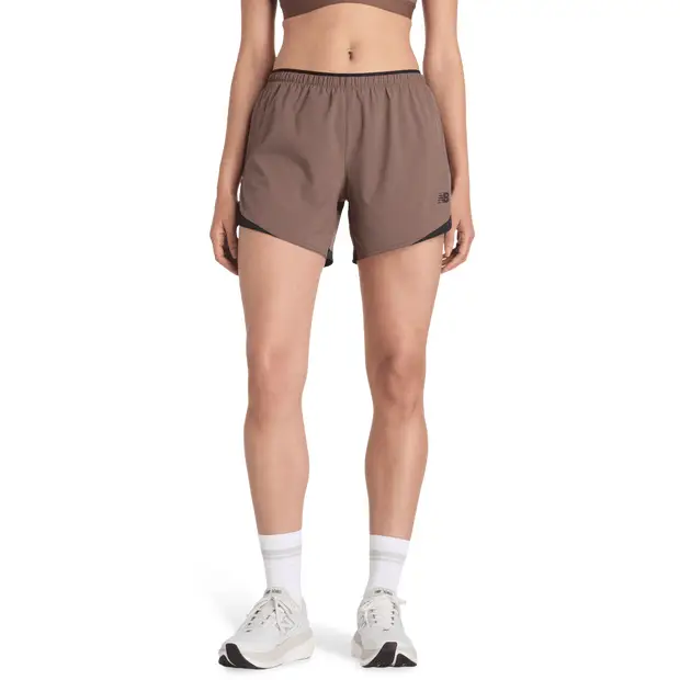 Essential Short 5inch Donna - Pantaloncini Beige - Jersey