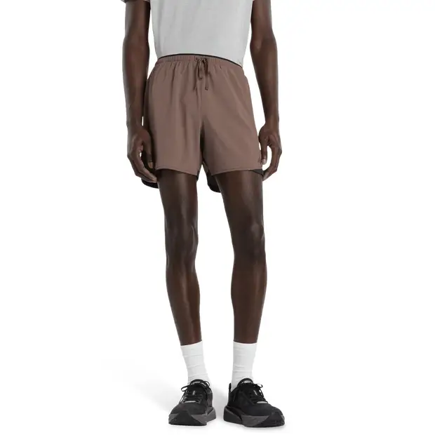 Essential Short 5inch Uomo - Pantaloncini Beige - Jersey