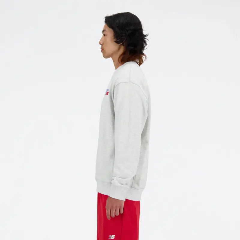 Felpa Athletics Premium blu / grigio chiaro / rosso miniatura 2