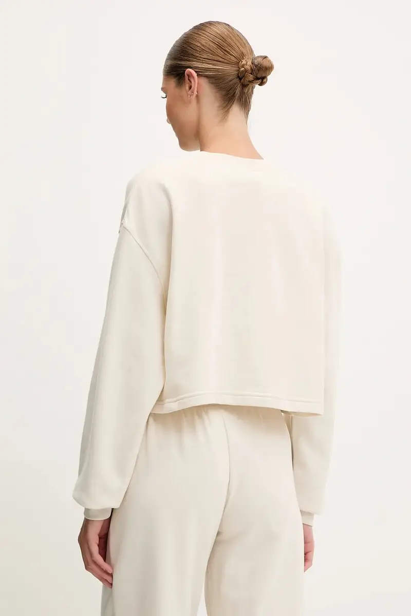 felpa donna colore beige WT51514LIN miniatura 3