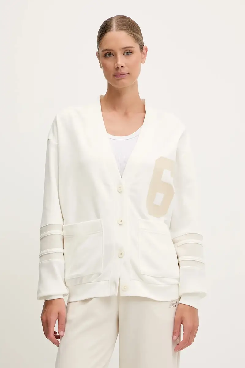 felpa donna colore beige WT51515SST