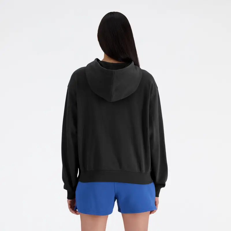 Felpa Essentials nero / bianco miniatura 3