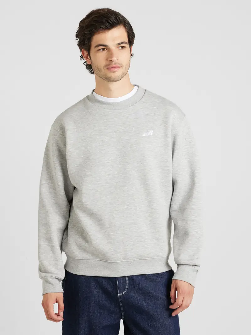 new balance Felpa grigio / bianco miniatura 3