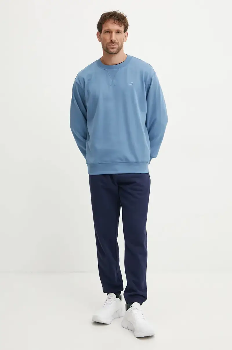 felpa in cotone Blu miniatura 2