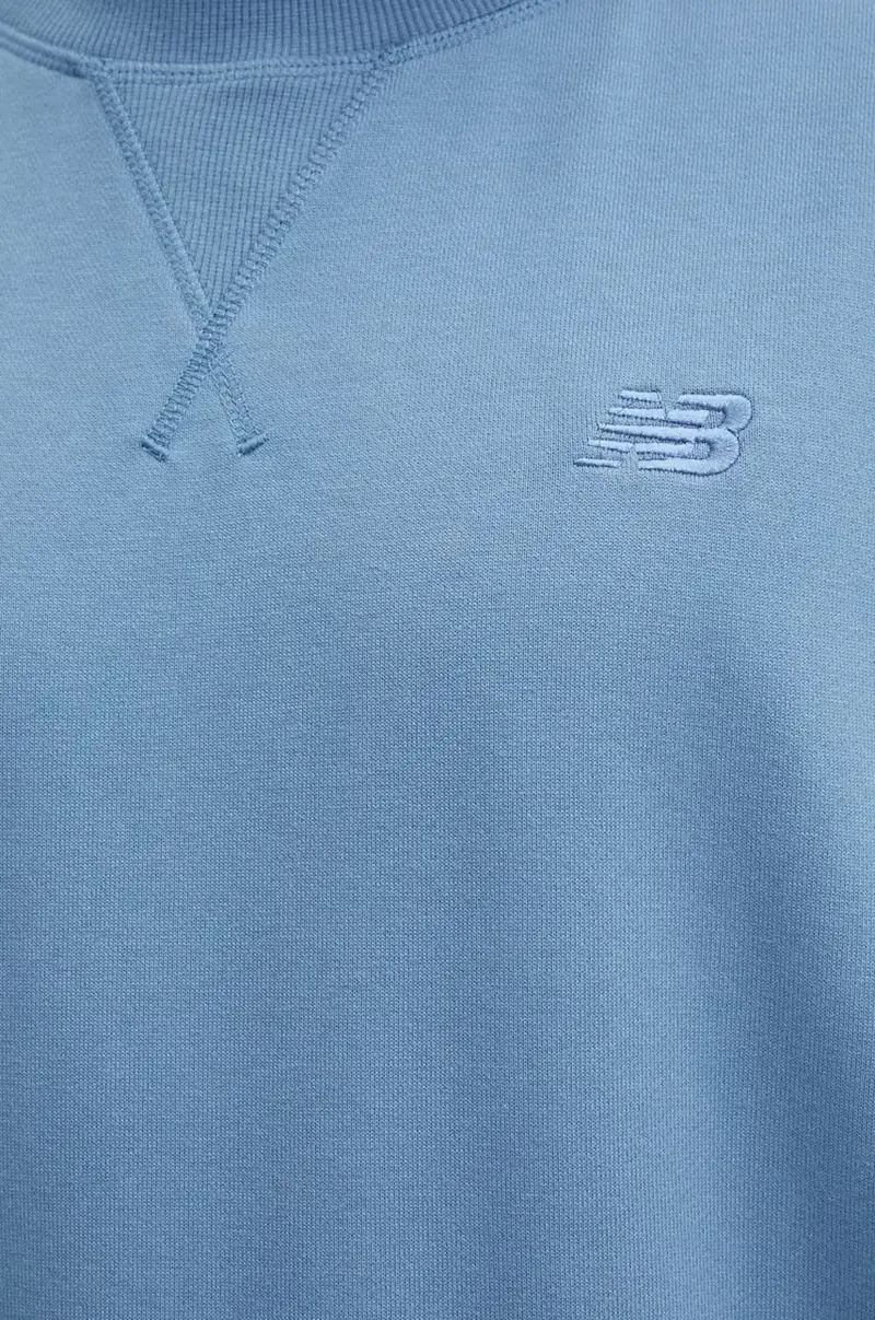 felpa in cotone Blu miniatura 5