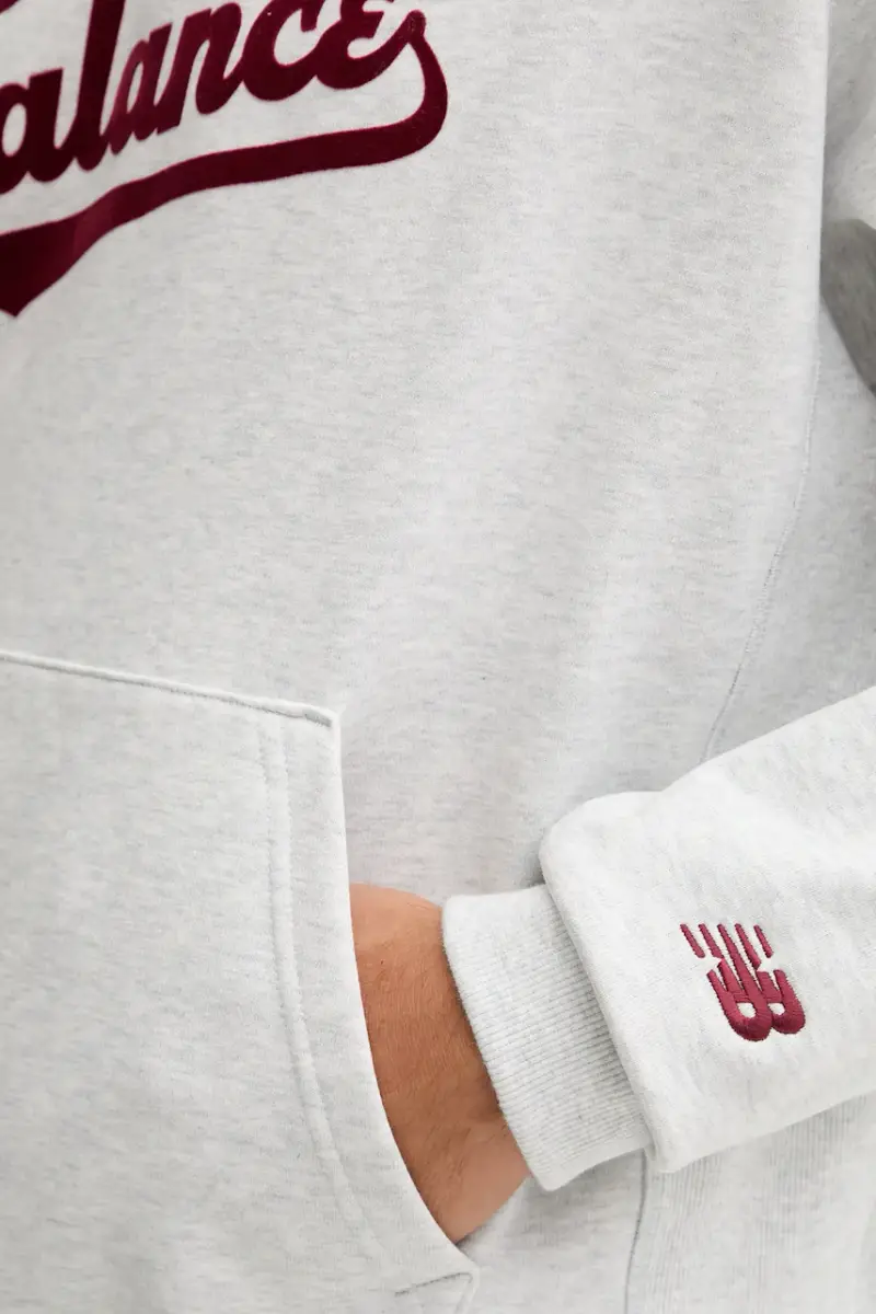 felpa in cotone Grigio miniatura 5