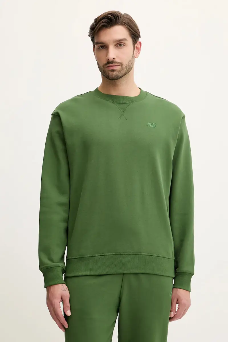 felpa in cotone Verde