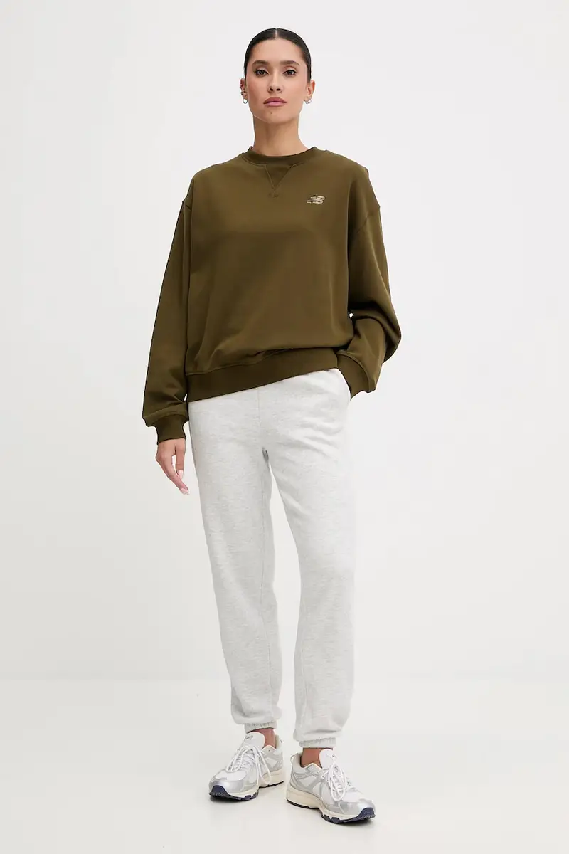 felpa in cotone Verde miniatura 2