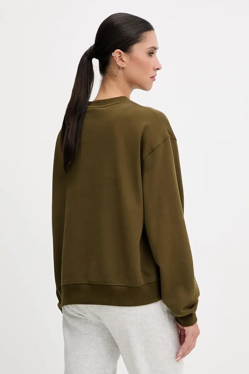 felpa in cotone Verde miniatura 3