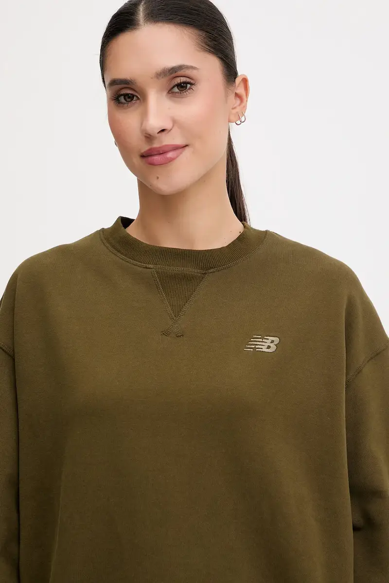 felpa in cotone Verde miniatura 4