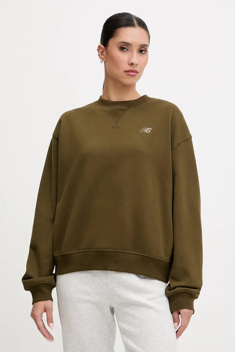 felpa in cotone Verde