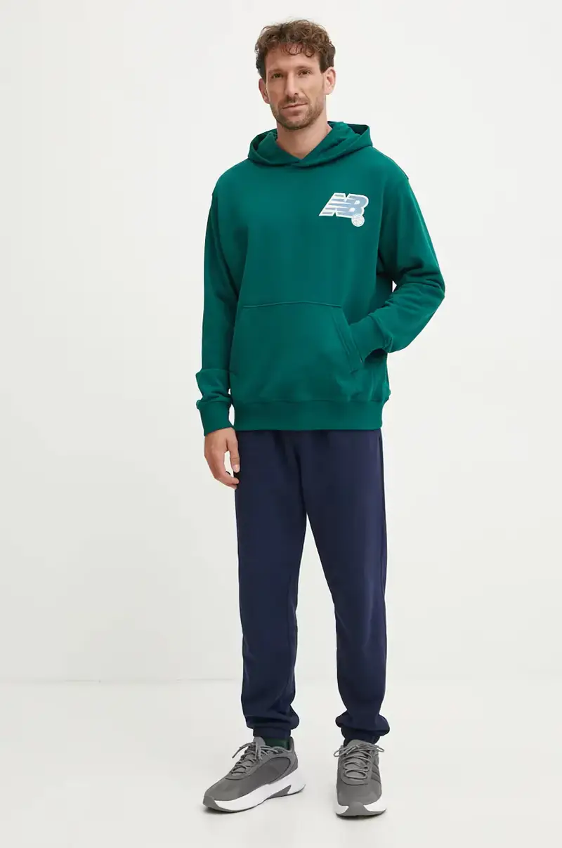 felpa in cotone Verde miniatura 2