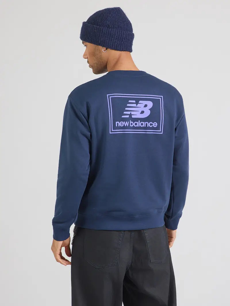 Felpa navy / lilla miniatura 3