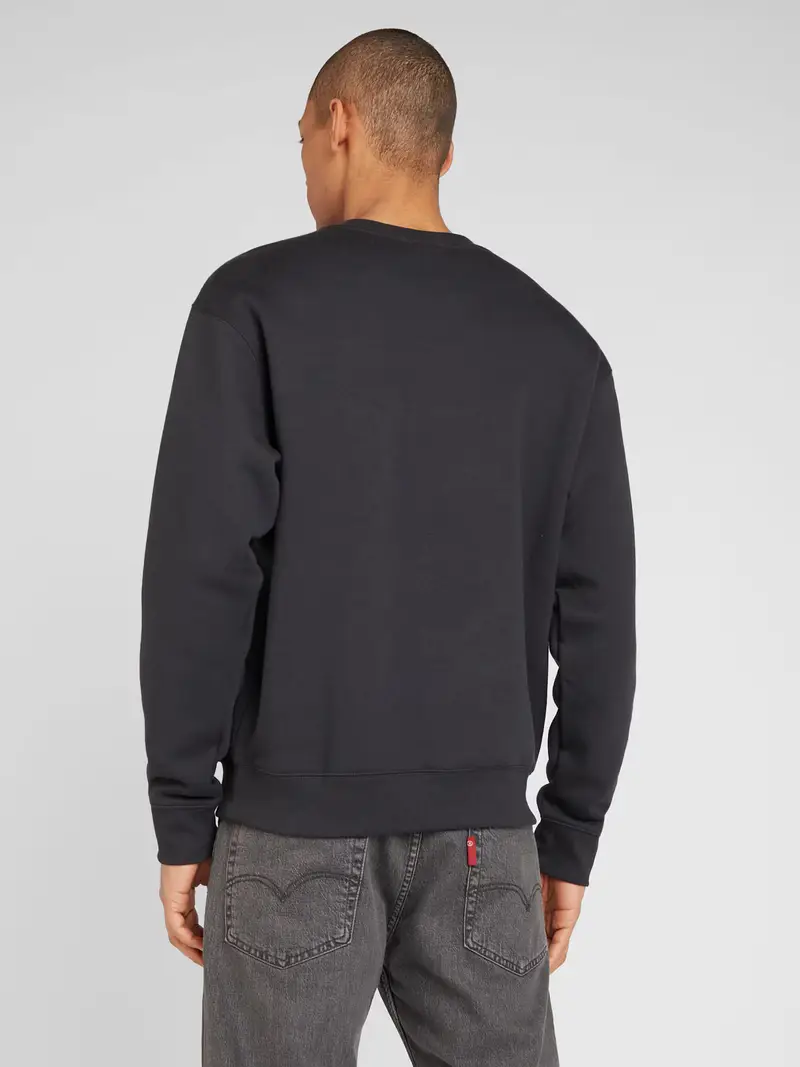 Felpa nero / bianco miniatura 3