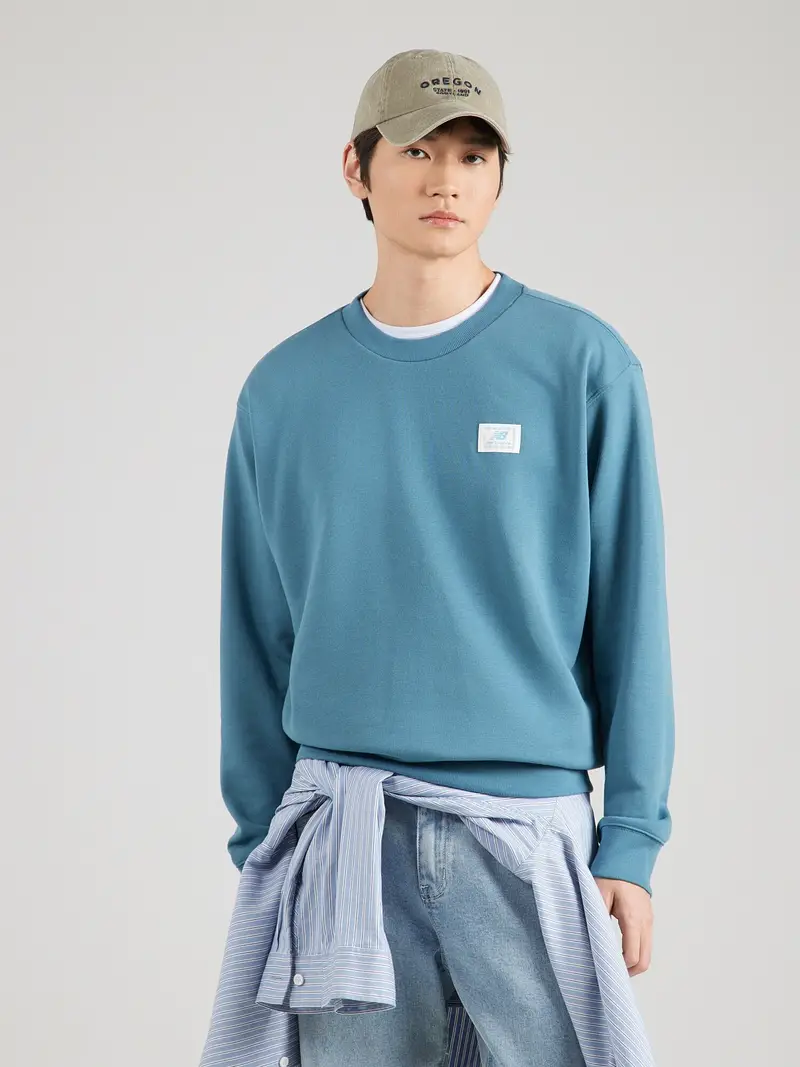 Felpa opale / blu chiaro miniatura 3