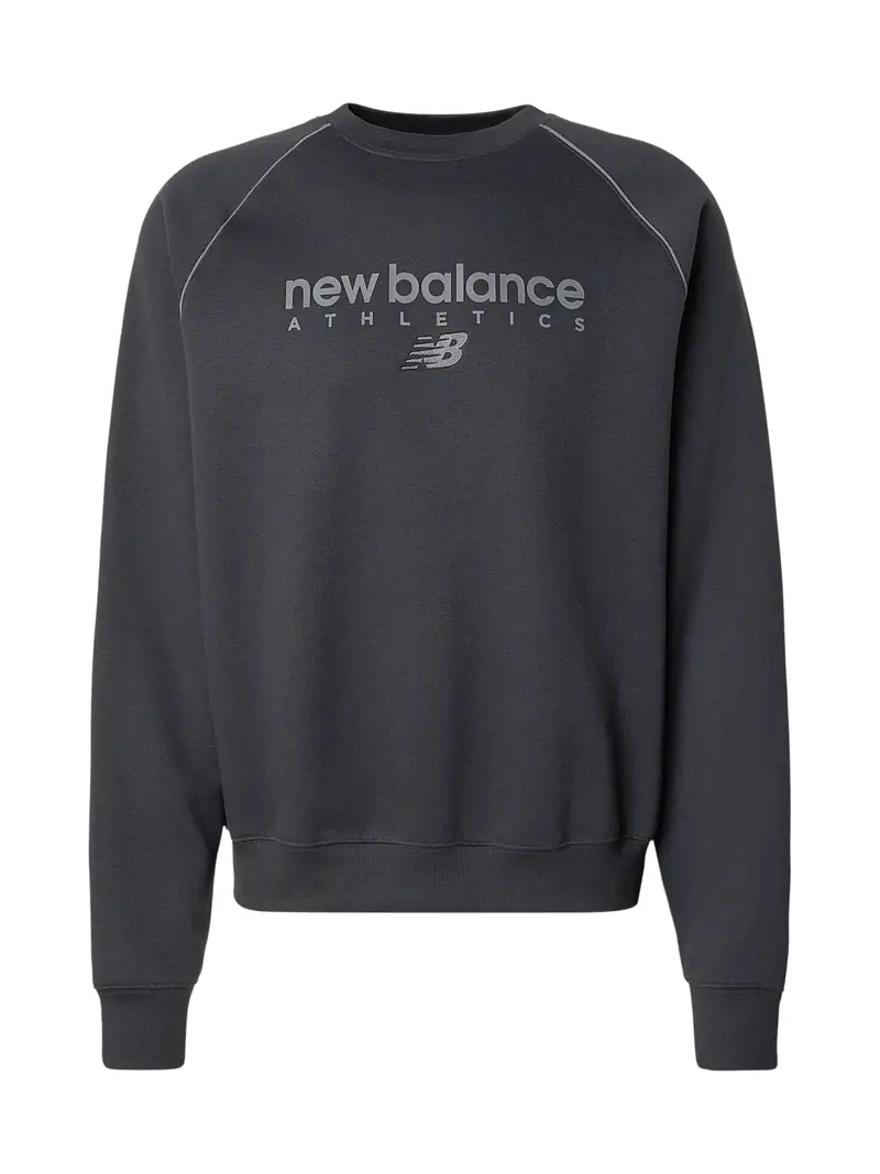 Felpa Trackside grigio basalto / nero