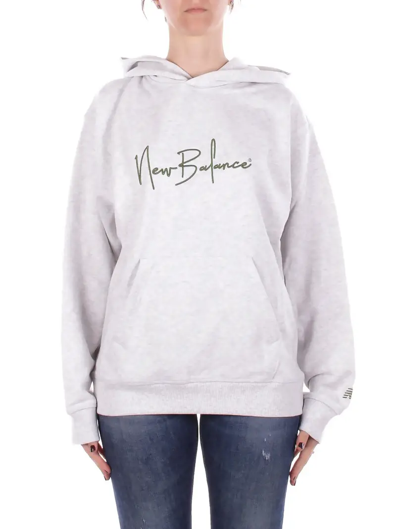 Felpa Unisex NEW BALANCE Ash heater Atheltics signature hoodie