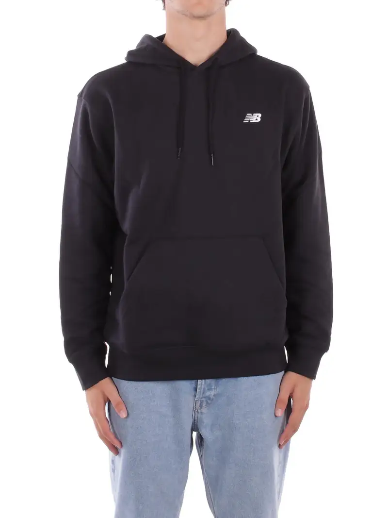 Felpa Unisex NEW BALANCE Black Sport essential fleece hoodie