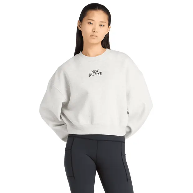 fleece Donna - Felpe Grigio - di cotone Grey