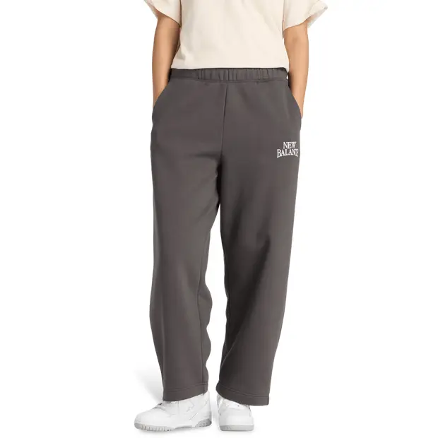 fleece Donna - Pantaloni Nero - di cotone Black