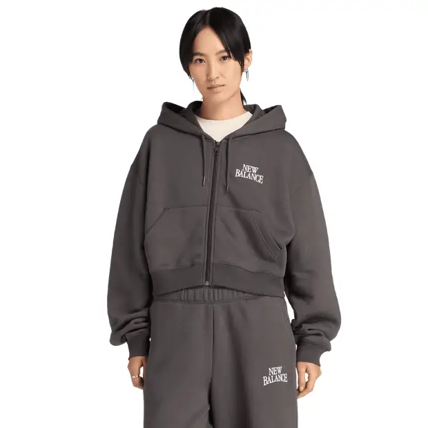 fleece Donna - Top da pista Nero - di cotone Black