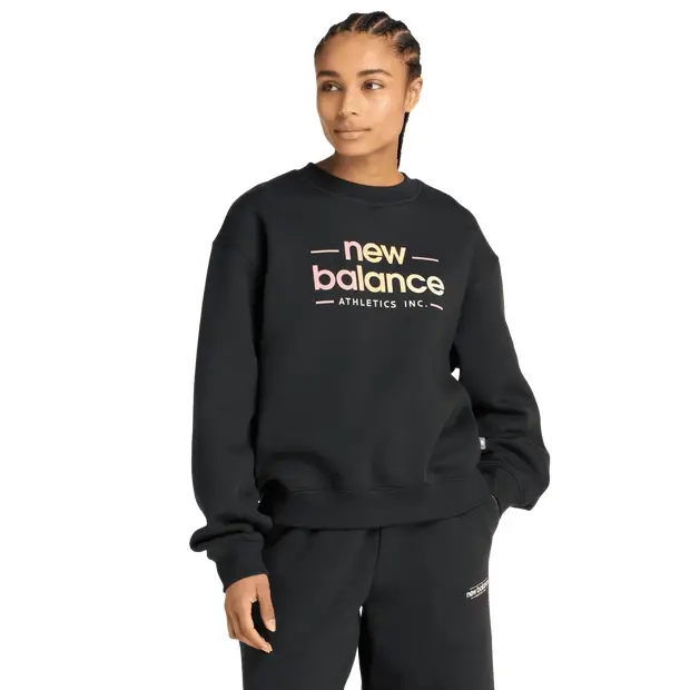 New Balance Felpe Nero 3192315