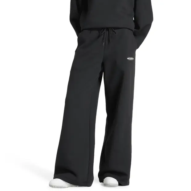 fleece female Pantaloni - Nero - Jersey di cotone - Foot Locker Black