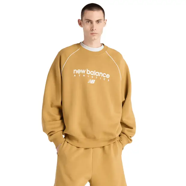 fleece Uomo - Felpe Beige - di cotone