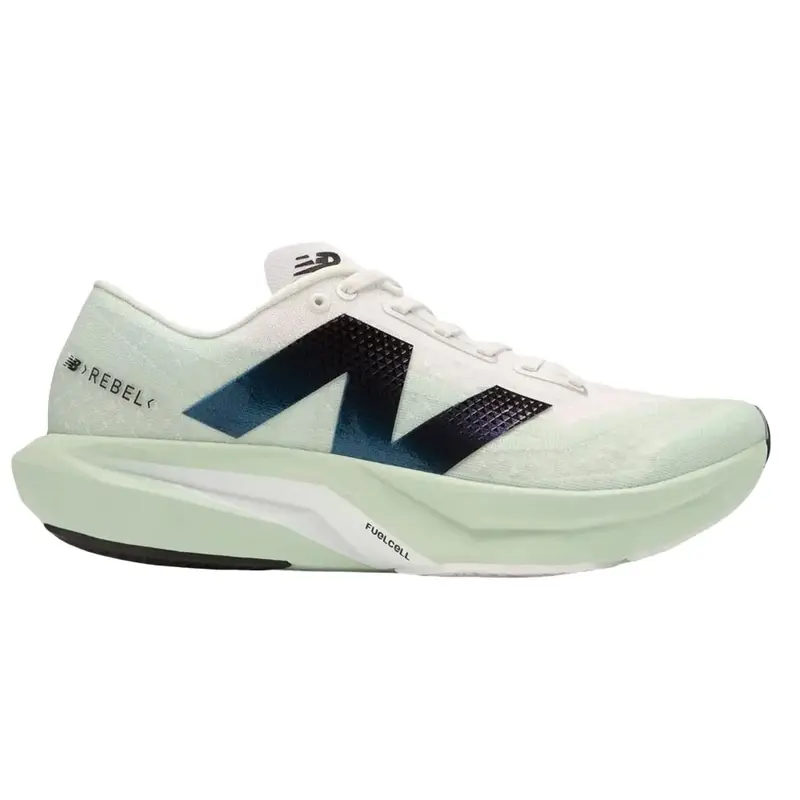 Fuelcell Rebel V4 Bianco Verde - Scarpe Running Donna EUR 40 5 / US 9