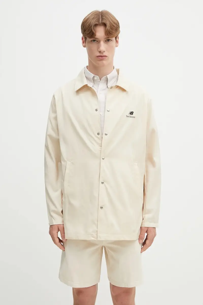 giacca camicia Made In Usa Seasonal Woven colore beige MJ41540SD