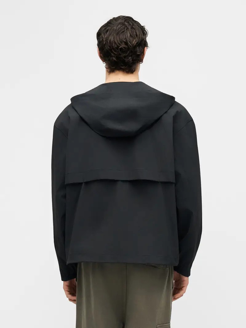 Giacca di mezza stagione nero miniatura 3