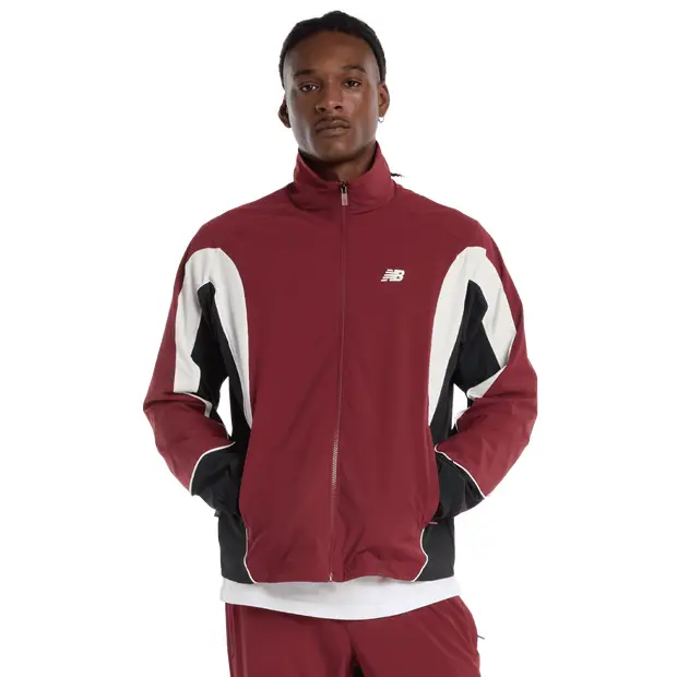 In Game Woven Track Jacket male Giacche - Rosso - Poly Jersey - Foot Locker Red